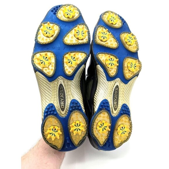 FJ FootJoy DRYJOYS ECL OptiFlex Leather Golf Shoes - Picture 4 of 5